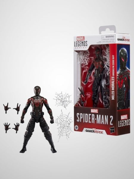 Marvel Legends Gamerverse Miles Morales Brooklyn 2099 Suit (Spider-Man 2 Video Game) Aksiyon Figürü