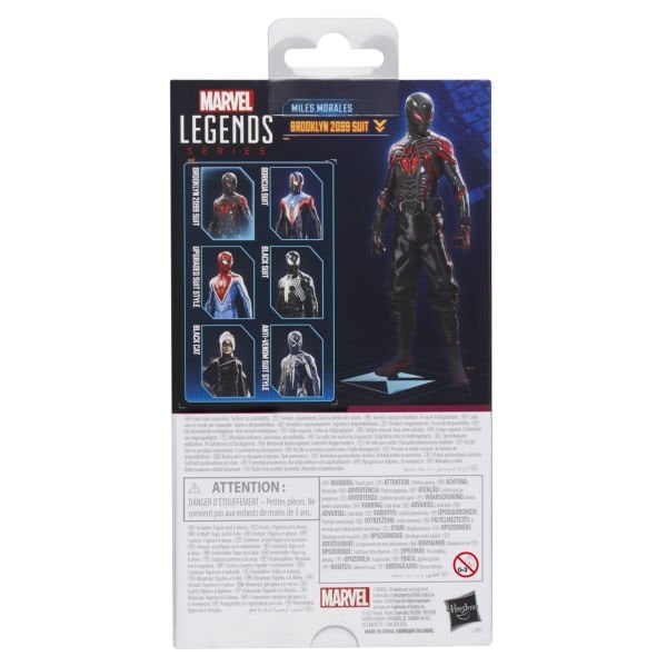 Marvel Legends Gamerverse Miles Morales Brooklyn 2099 Suit (Spider-Man 2 Video Game) Aksiyon Figürü