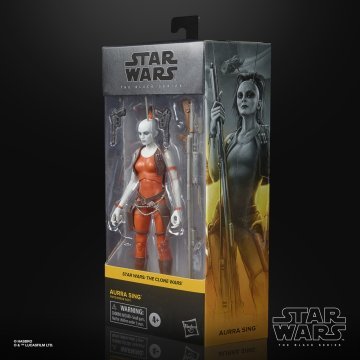 Star Wars: The Clone Wars - The Black Series Aurra Sing