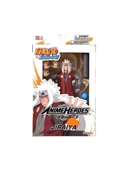 Naruto: Shippuden - Jiraiya (Anime Heroes Series) Aksiyon Figürü