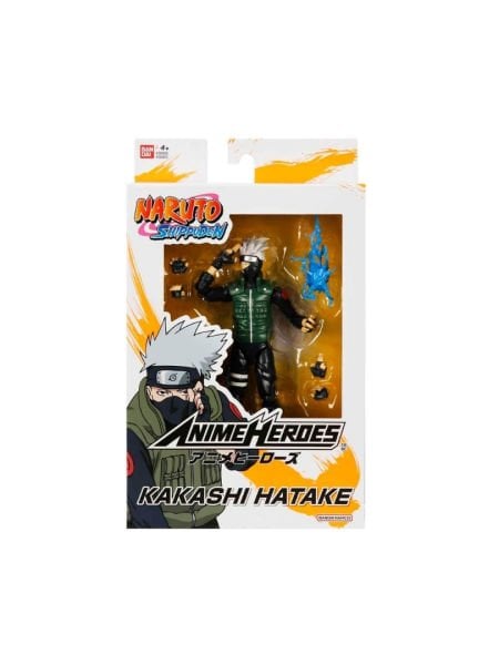 Naruto: Shippuden - Kakashi Hatake (Anime Heroes Series) Aksiyon Figürü