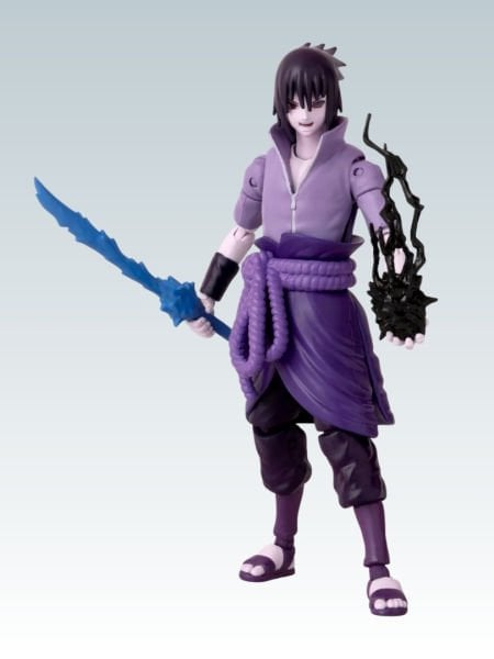 Naruto: Shippuden - Sasuke Uchiha Rinnegan / Mangekyo Sharingan (Anime Heroes Series) Aksiyon Figürü