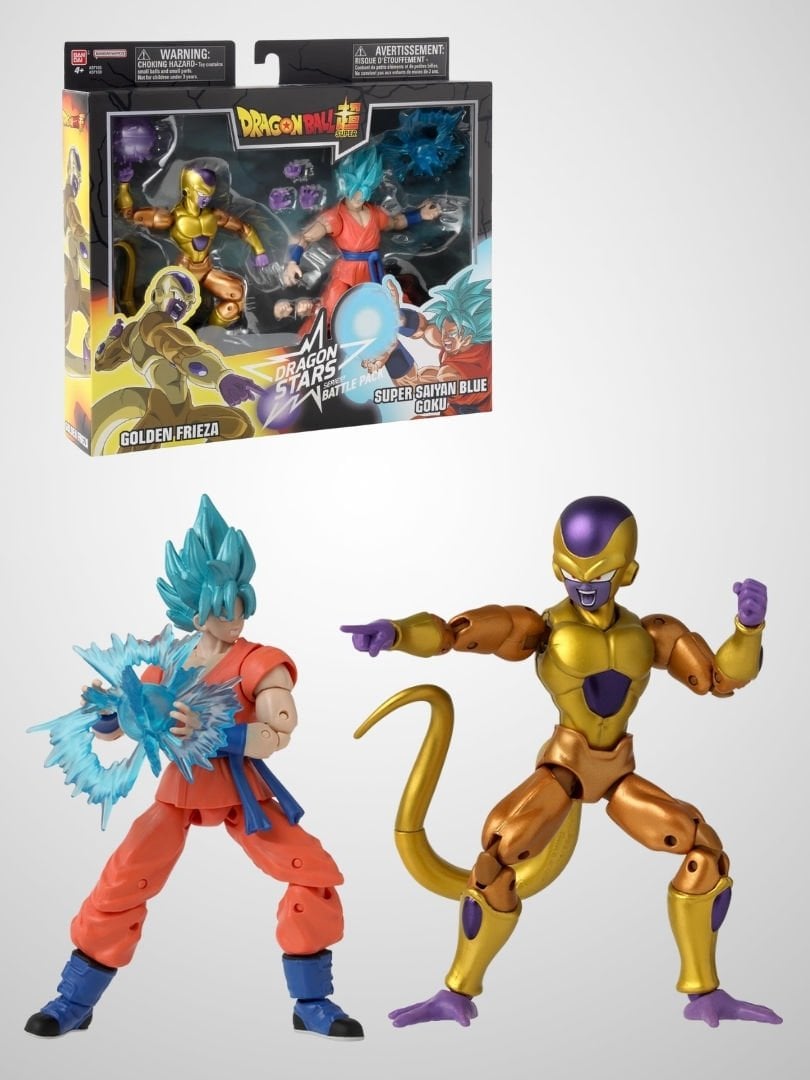 Dragon Ball Super - Super Saiyan Blue Goku vs Golden Frieza Battle Seti (Dragon Stars Series)