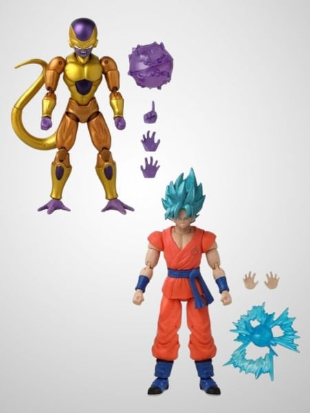 Dragon Ball Super - Super Saiyan Blue Goku vs Golden Frieza Battle Seti (Dragon Stars Series)