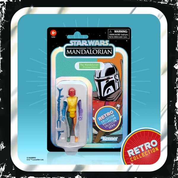 Star Wars: The Mandalorian - Retro Collection The Mandalorian Prototype Edition