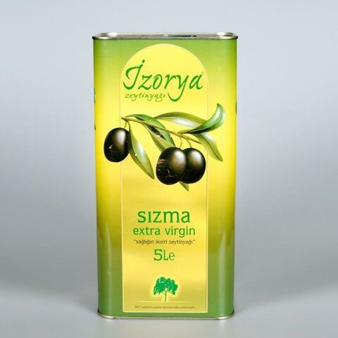 NATUREL SIZMA ZEYTİNYAĞI 5 lt TENEKE AMBALAJ