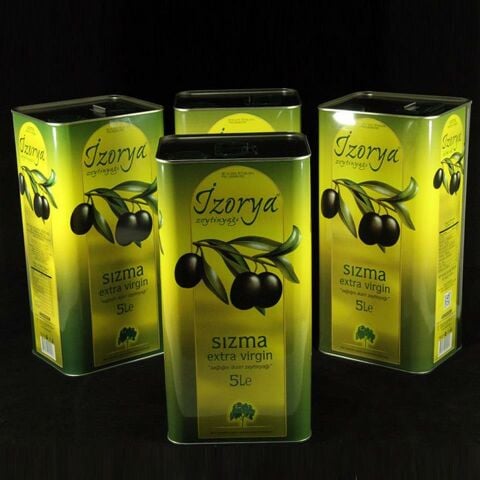 NATUREL SIZMA ZEYTİNYAĞI 5 lt TENEKE KOLİ (4 ADET)