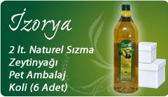 NATUREL SIZMA ZEYTİNYAĞI 2 lt PET KOLİ (6 ADET)