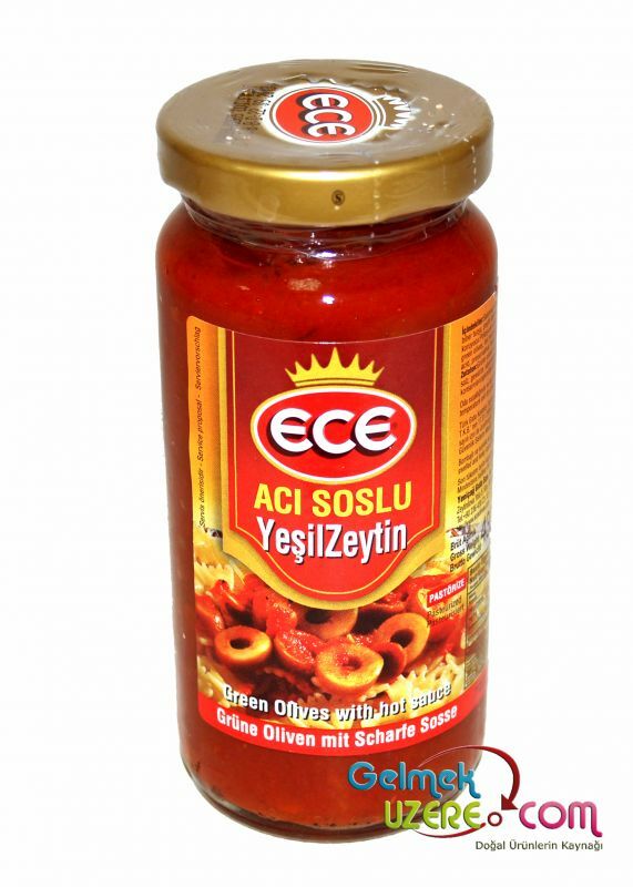 Acı Soslu Yeşil Zeytin