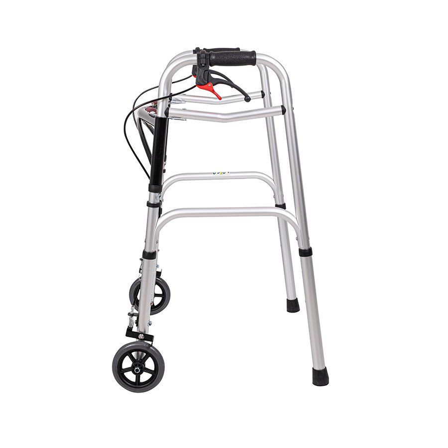 2 Tekerlekli Frenli Alüminyum Walker