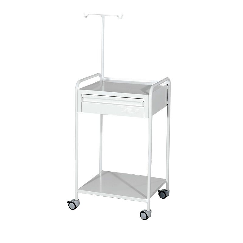 E-233a - Cihaz Arabası Çekmeceli Serum Askılıklı