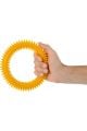 El Egzersiz Masaj Ve Duyu Topu , Yumuşak Dikenli Halka Sarı Renk 15 Cm