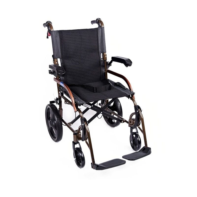 Refakatçi Tekerlekli Sanalye Engelli Tekerlekli Hasta Taşıma Transfer Sandalyesi