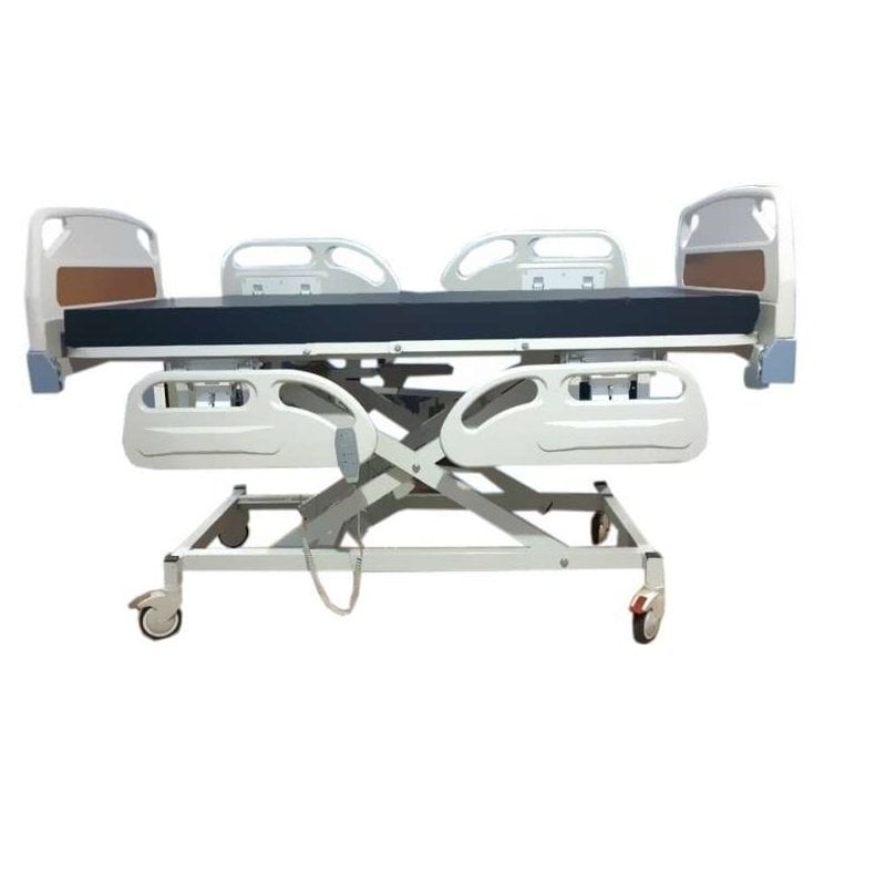 Asansörlü Üç Motorlu Abs Başlıklı Hasta Karyolası