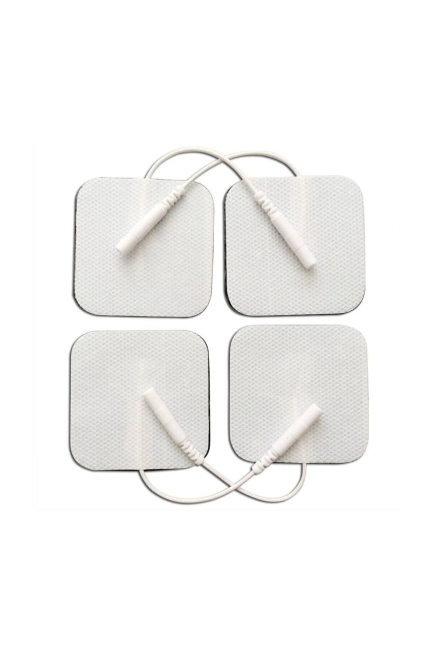 20 Adet Tens Cihazı Kablolu Yedek Elektrot 5x5 Tens Pedi 002