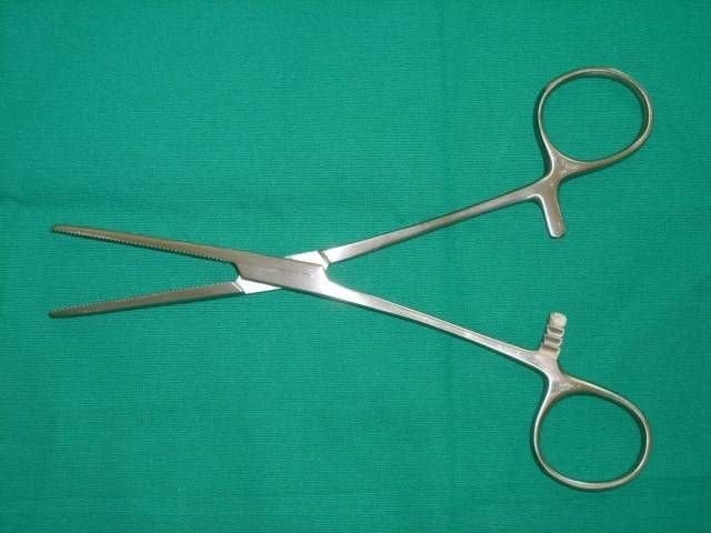 İthal Medizin MTI Technische Cerrahi Pens Hemostatik Düz 16 cm