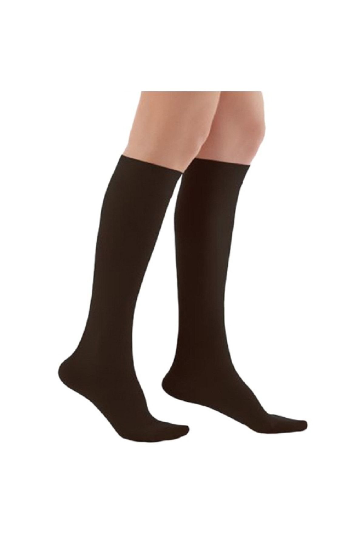 Dizaltı Burnu Kapalı Ccl2 Siyah Varis Çorabı