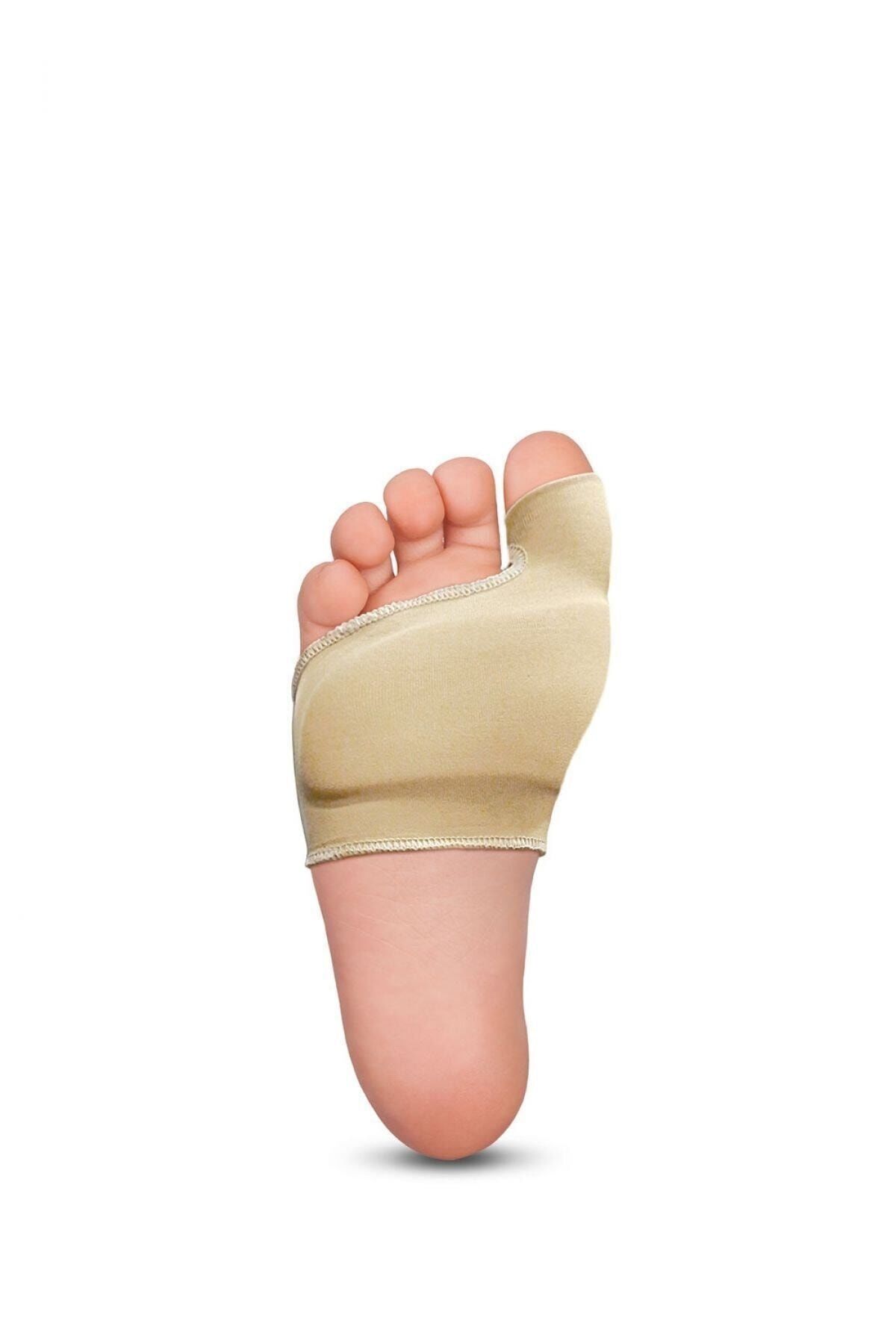 F-42-46/47 Kumaş Kaplı Jel Metatars & Halluks Valgus Koruyucu 1 Adet