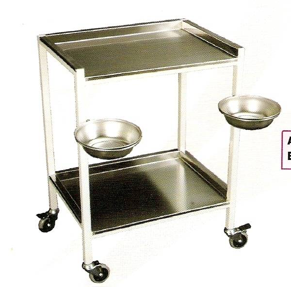 Alt Üst Paslanmaz Alet Masası