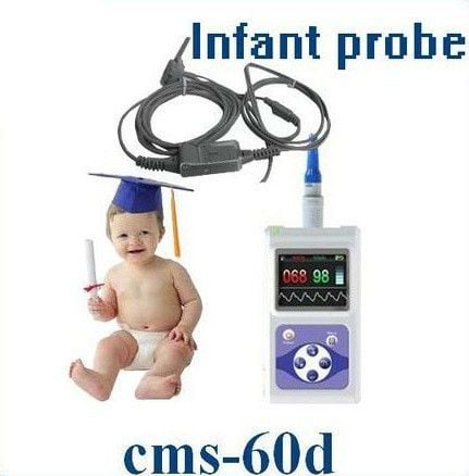 El Tipi Pulse Oksimetre Yeni Doğan Neonatal