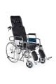 Comfort Plus Tuvaletli Özellikli Sırtı Yatan Tekerlekli Sandalye