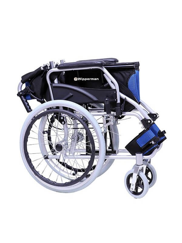 W 201 Alüminyum Özellikli Refakatçı Frenli Hafif Tekerlekli Sandalye