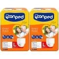 Canped Emici Külot Hasta Bezi Büyük Boy Large 120 Adet Eko Paket