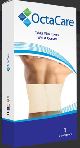 OctaCare Yün Korse S (70-85 cm) Beden